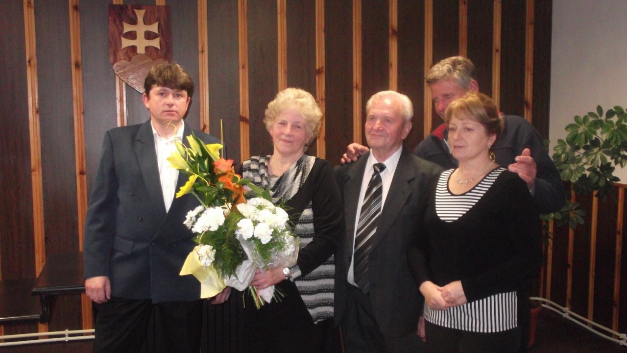 Fotografia fotogalérie Matúš Harag  a Vilma Haragová - 50. výročie sobáša