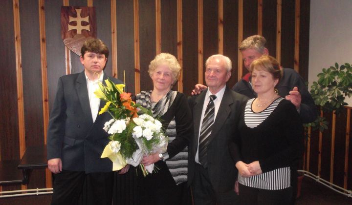 1. fotografia fotogalérie Matúš Harag  a Vilma Haragová - 50. výročie sobáša