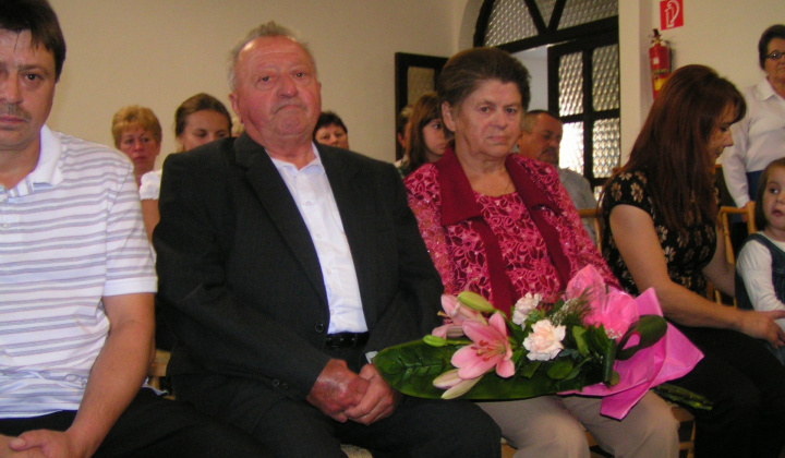 5. fotografia fotogalérie Ondrej Vajda a Anna Vajdová - 50. výročie sobáša