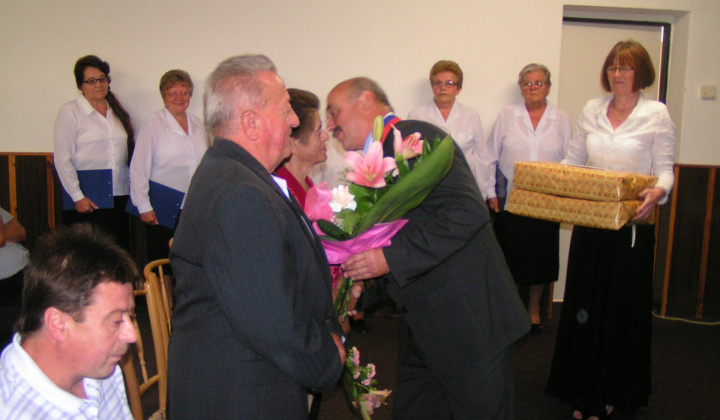 6. fotografia fotogalérie Ondrej Vajda a Anna Vajdová - 50. výročie sobáša