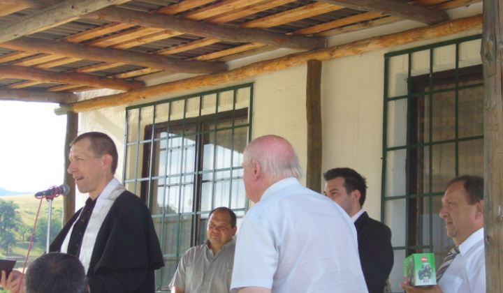 18. fotografia fotogalérie Odovzdanie obecného traktora