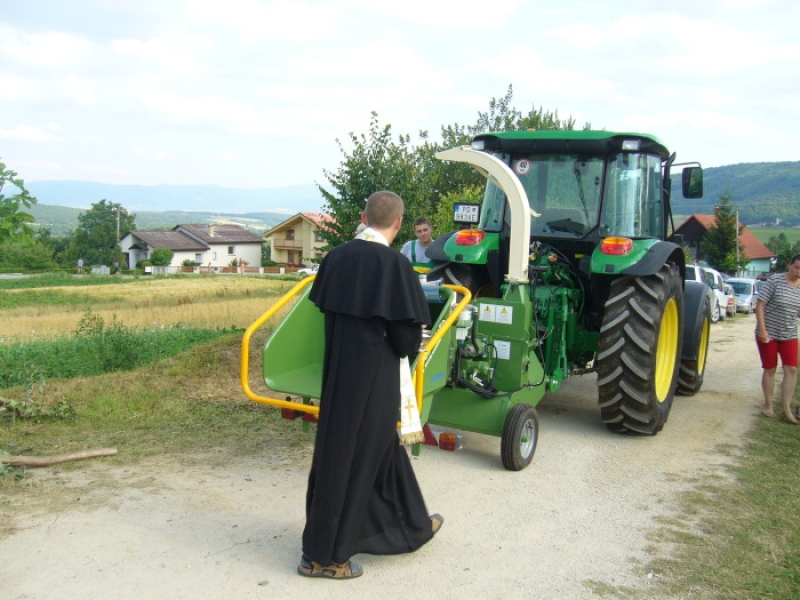 Odovzdanie obecného traktora